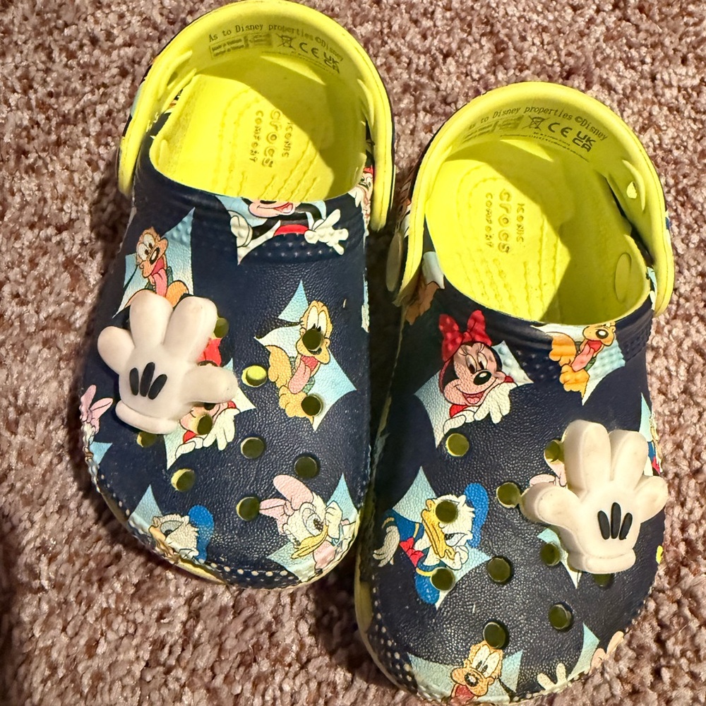 Disney light up Crocs